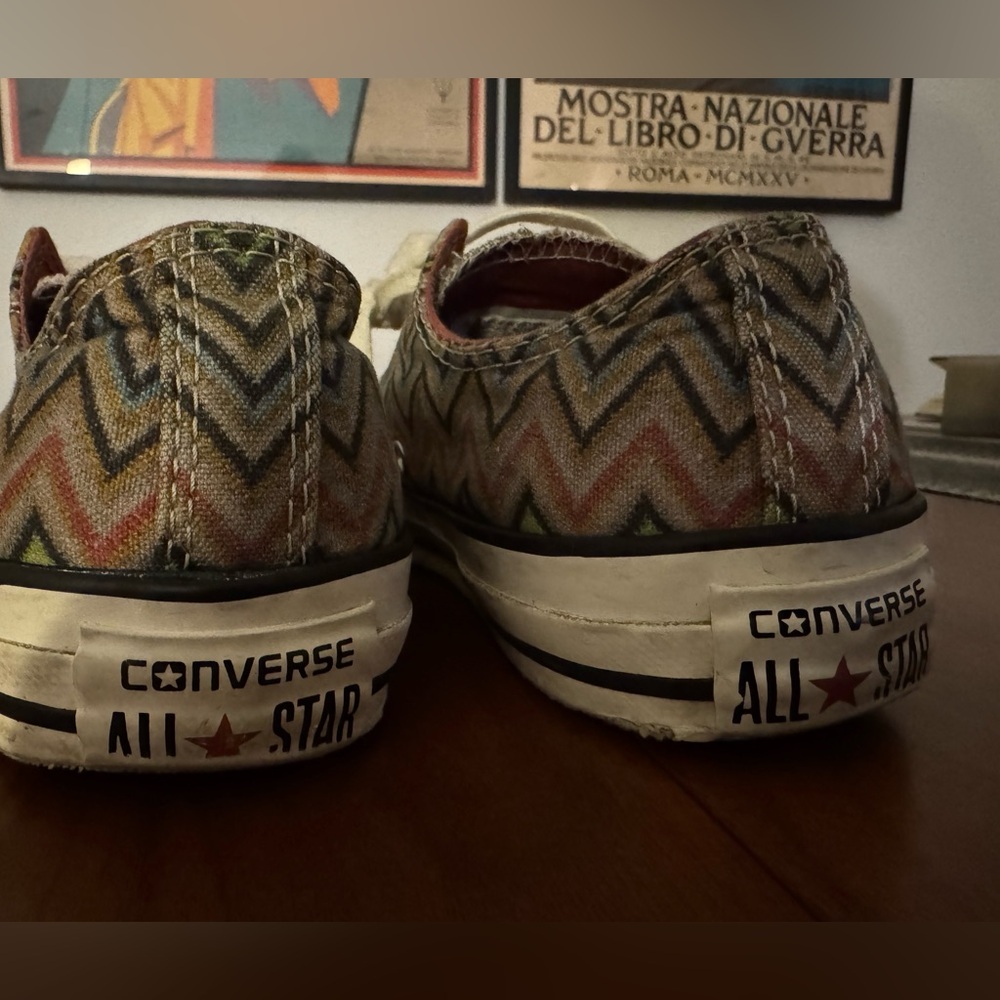 Missoni x Converse women’s size 8 sneakers